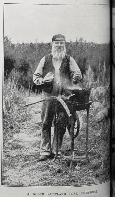 A North Auckland coal prospector Image: A North Auckland coal prospector