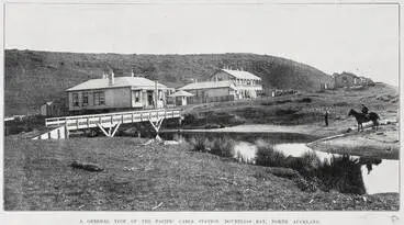 Image: The Pacific Cable station, Doubtless Bay, Northland