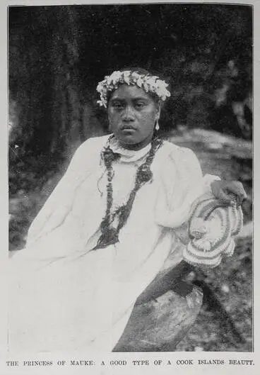 Image: The princess of Mauke: A good type of a Cook Island beauty