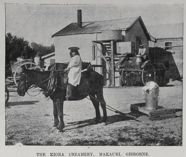 Image: The Kiora creamery, Makauri, Gisborne