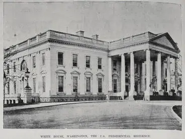 Image: White House, Washington, The U.S. Presidential Residence