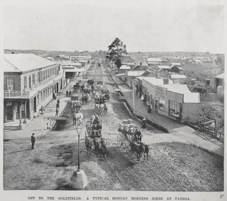 Image: Life and scenes on the Ohinemuri Goldfields, Auckland