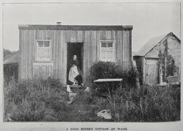 A gold miner's cottage at Waihi Image: A gold miner's cottage at Waihi