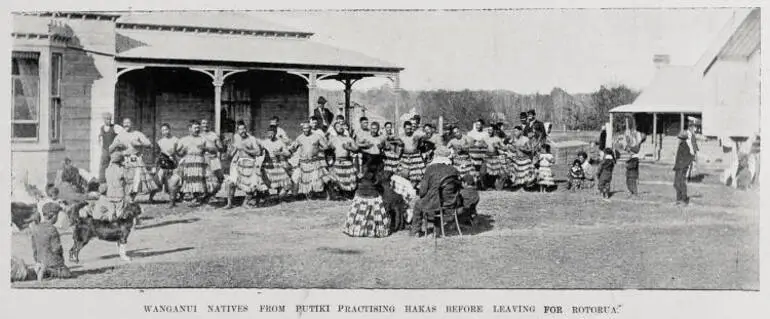 Image: Scenes in connection with the Royal visit to Rotorua