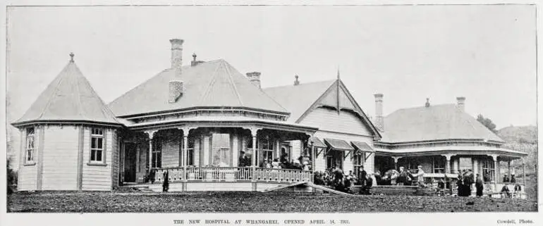 Image: The new hospital at Whangarei, opened April 14, 1901