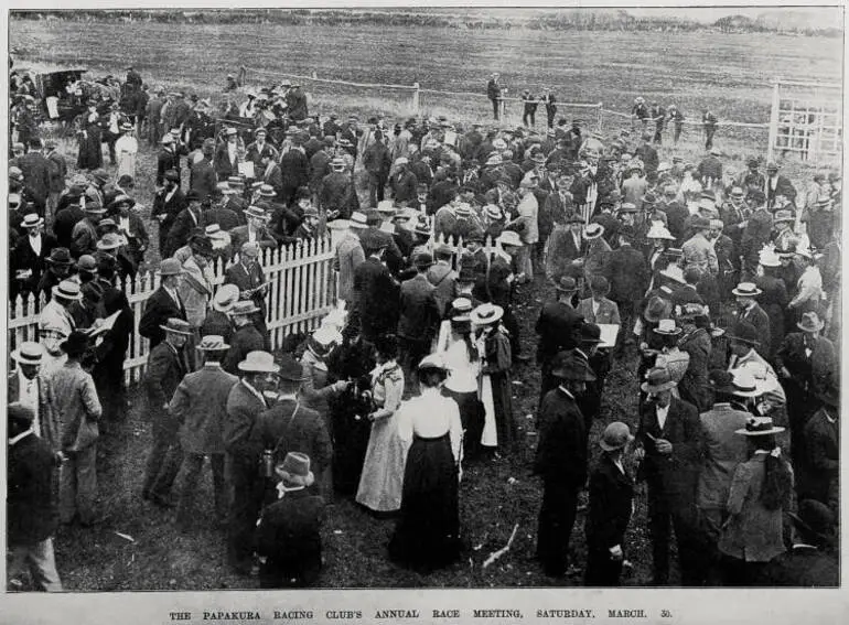 Image: The Papakura racing Club's Annual race meeting, Saturday, March, 30