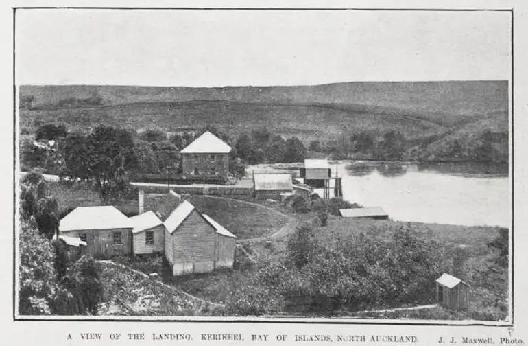 Image: A VIEW OF THE LANDING, KERIKERI. BAY OF ISLANDS, NORTH AUCKLAND