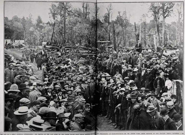 Image: THE END OF A GREAT NATIONAL UNDERTAKING