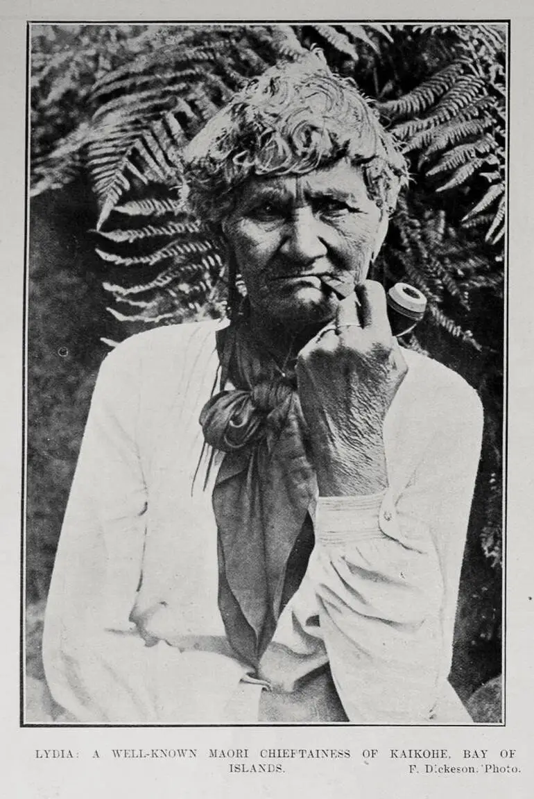 Image: LYDIA: A WELL-KNOWN MAORI CHIEFTAINESS OF KAIKOHE, BAY OF ISLANDS