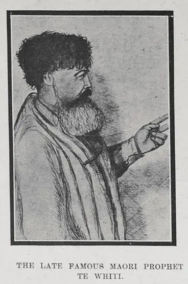 THE LATE FAMOUS MAORI PROPHET TE WHITI Image: THE LATE FAMOUS MAORI PROPHET TE WHITI