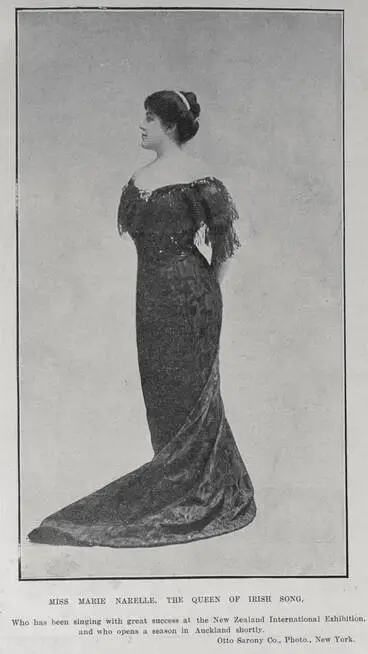 Image: MISS MARIE NARELLE. THE QUEEN OF IRISH SONG