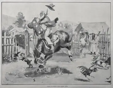 GOING TO MARKET WITH EASTER EGGS Image: GOING TO MARKET WITH EASTER EGGS