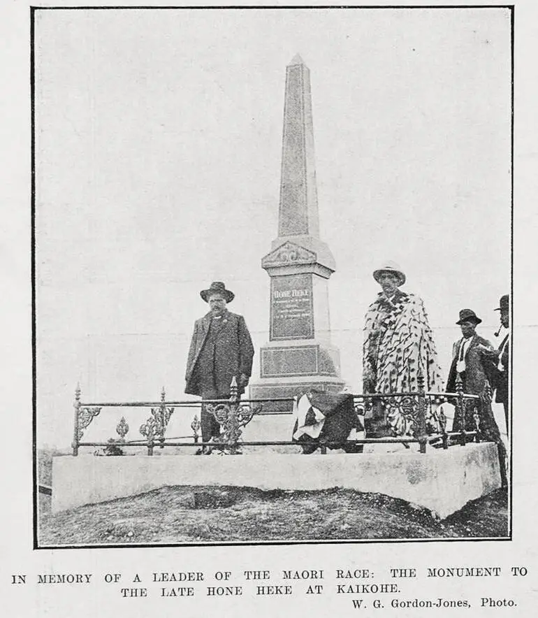 Image: In Memory Of A Leader Of The Māori Race