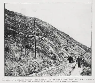 The Scene Of A Strange Accident Image: The Scene Of A Strange Accident