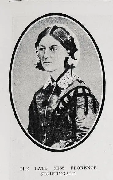 The Late Miss Florence Nightingale Image: The Late Miss Florence Nightingale