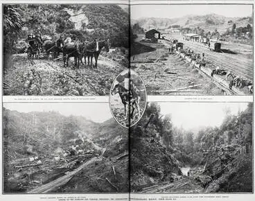 Linking Up The Auckland And Taranaki Provinces Image: Linking Up The Auckland And Taranaki Provinces