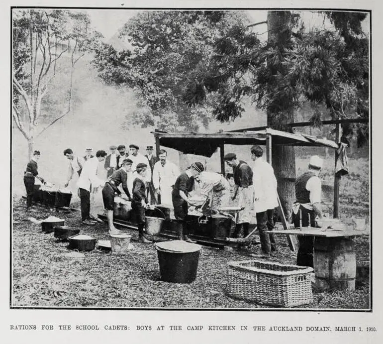 Image: Rations For The School Cadets