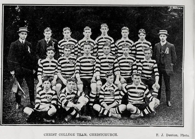 Image: Christ College Team, Christchurch