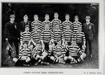 Christ College Team, Christchurch Image: Christ College Team, Christchurch