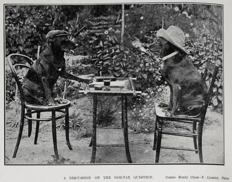 Image: A Discussion On The Dog-Tax Question