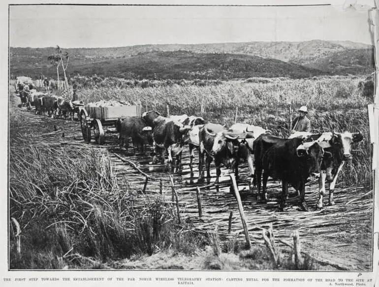 Image: The First Step Towards The Establishment Of The Far North Wireless Telegraphy Station