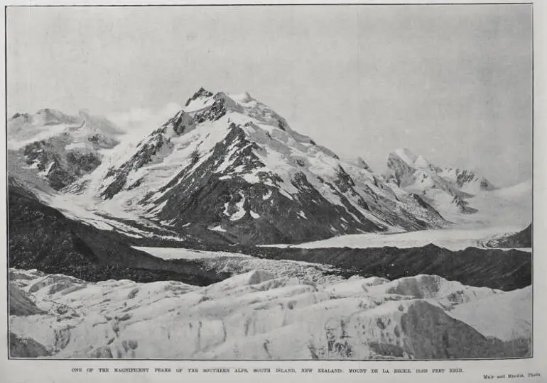 Image: One Of The Magnificent Peaks Of The Southern Alps, South Island, New Zealand