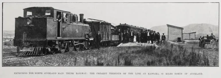 Image: Extending the North Auckland Main Trunk Railway