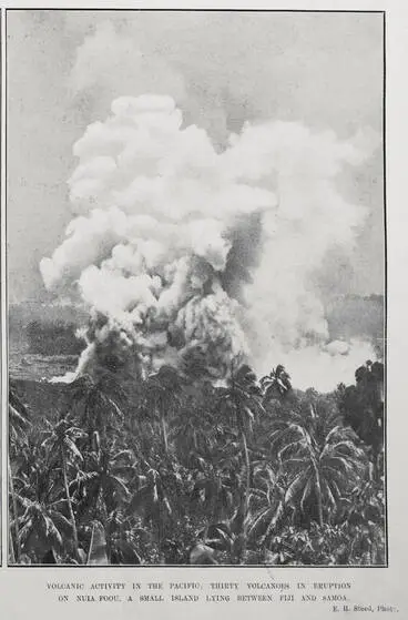 Volcanic activity in the pacific Image: Volcanic activity in the pacific