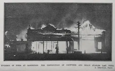 Image: Epidemic of fires at Cambridge