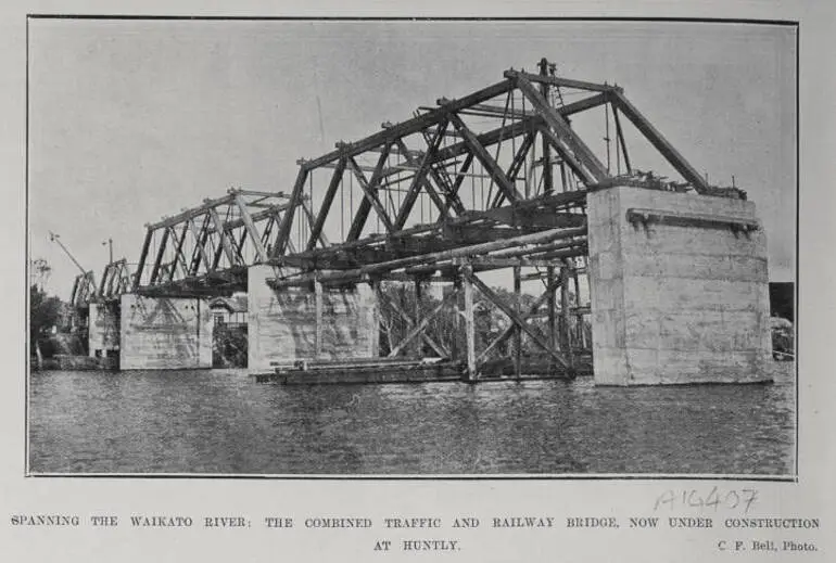 Image: Spanning The Waikato River