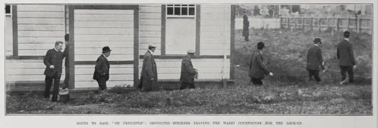 Image: Going To Gaol 'On Principle'