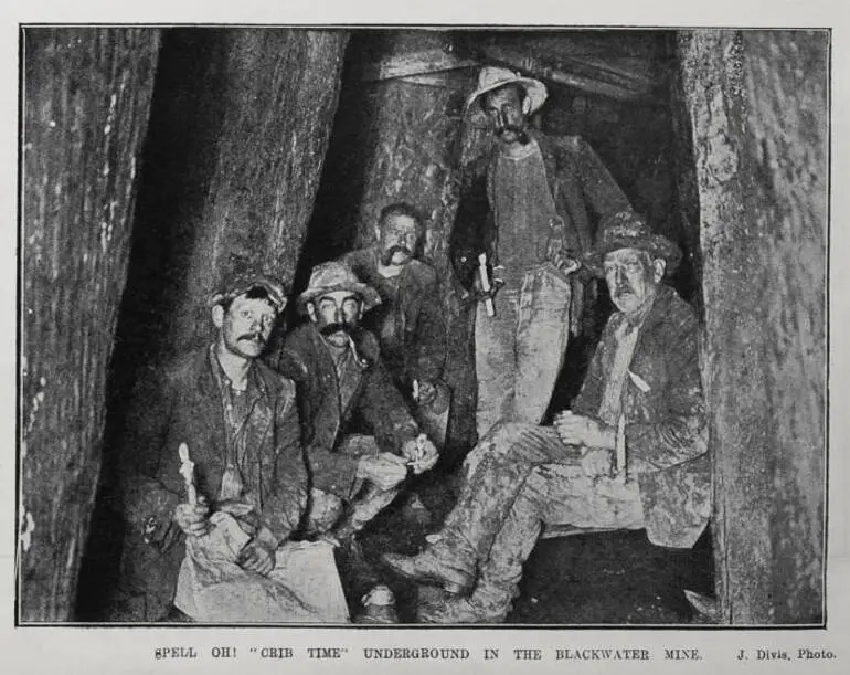 Image: Spell Oh 'Crib Time ' Underground In The Blackwater Mine