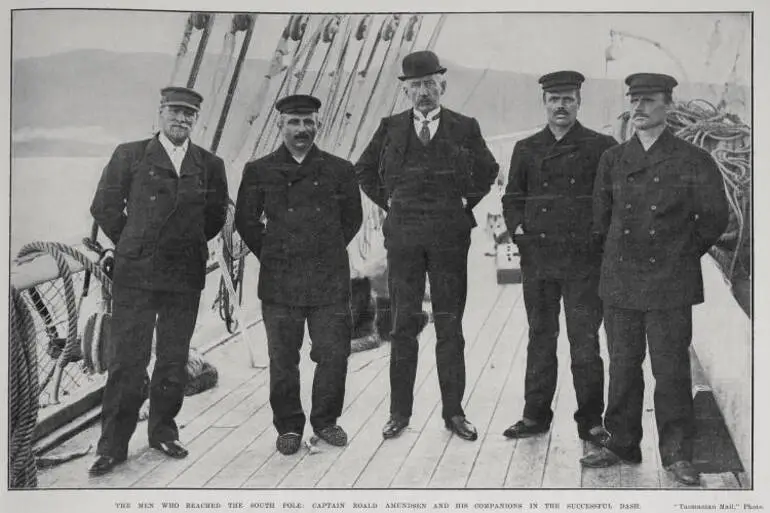 Image: The Men Who Reached The South Pole