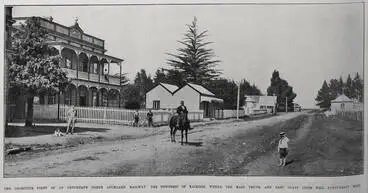 Image: The Objective Point Of An Important North Auckland Railway