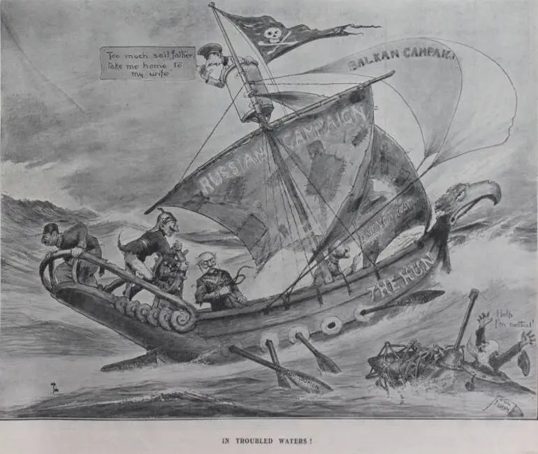 Image: In troubled waters