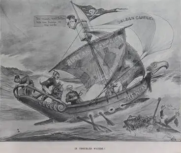 In troubled waters Image: In troubled waters