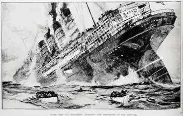 A crime that has staggered humanity: the torpedoing of the Lusitania Image: A crime that has staggered humanity: the torpedoing of the Lusitania