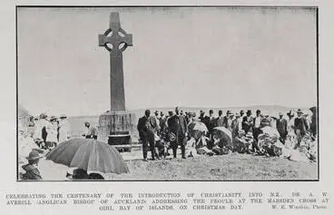 Celebrating the centenary of the introduction of Christianity into New Zealand Image: Celebrating the centenary of the introduction of Christianity into New Zealand