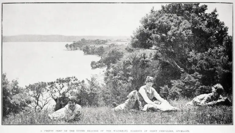 Image: A pretty peep of the upper reaches of the Waitemata Harbour at Point Chevalier, Auckland