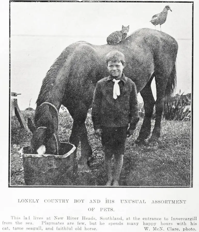 Image: Lonely Country Boy And His Unusual Assortment of Pets