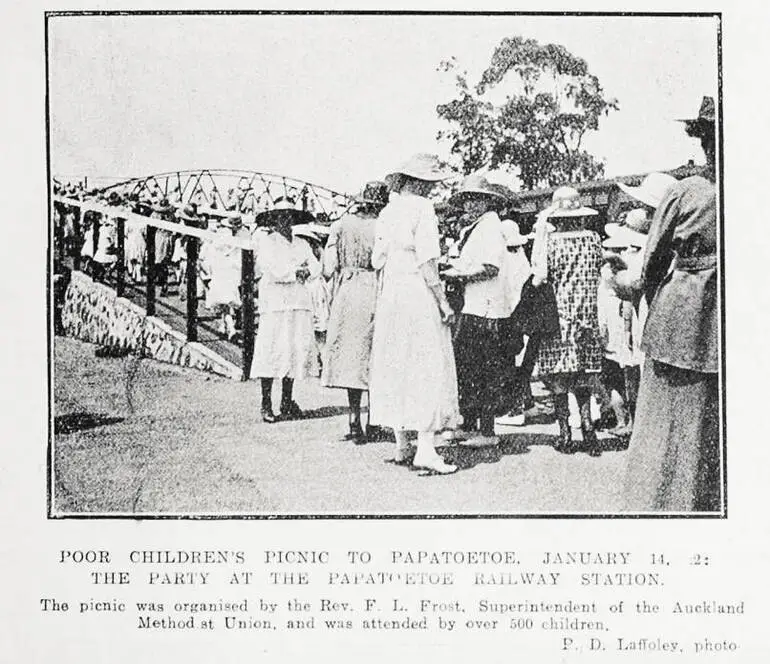 Image: Poor children's picnic at Papatoetoe