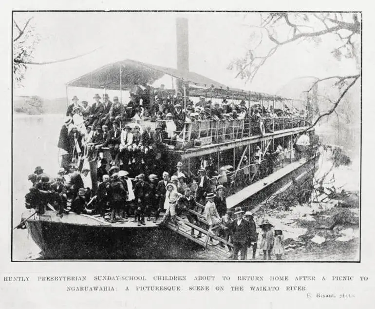 Image: Huntly Presbyterian Sunday School picnic