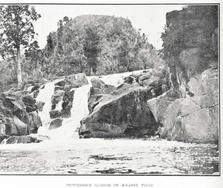 Image: Picturesque glimpse of McLaren Falls
