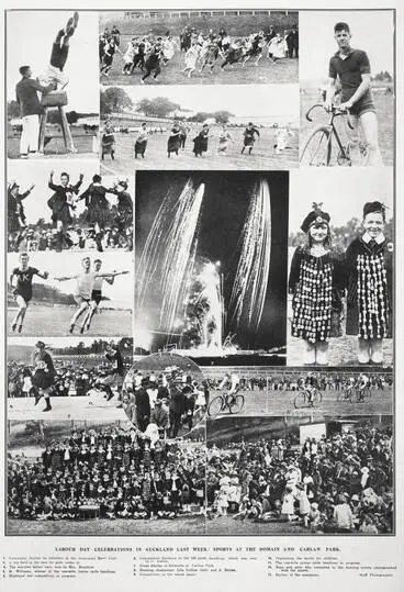 Labour Day Celebrations In Auckland Last Week: Sports at the Domain and Carlaw Park Image: Labour Day Celebrations In Auckland Last Week: Sports at the Domain and Carlaw Park