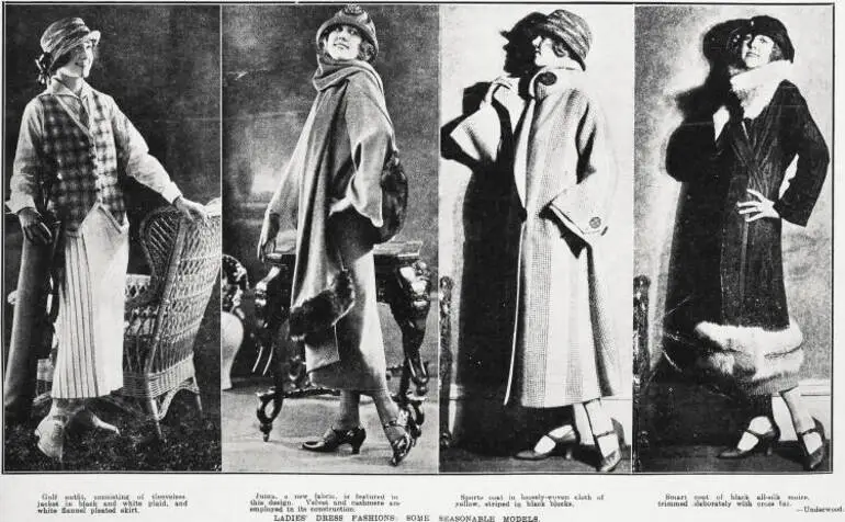 Image: Ladies dress fashions: some seasonable models