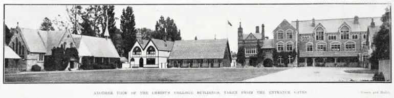 Image: Another View of the Christ's College Buildings, Taken from the Entrance Gates