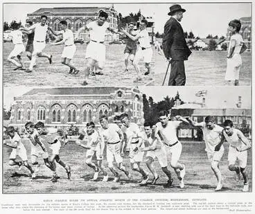 Image: King's College holds its annual athletic sports at the college grounds, Middlemore, Auckland