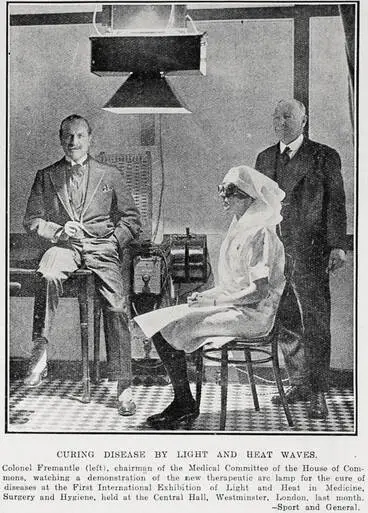 Curing Disease By Light And Heat Waves Image: Curing Disease By Light And Heat Waves