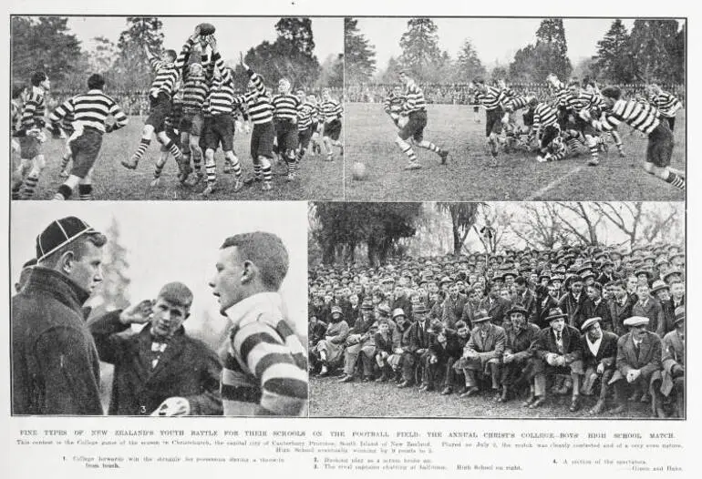 Image: The Annual Christs College-Boys High School Match