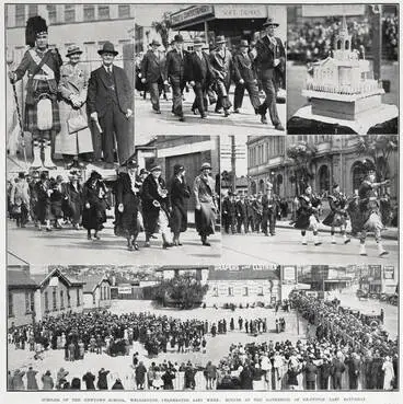 Jubilee of the Newtown School, Wellington, Celebrated Last Week: Scenes at the Gathering of Ex-Pupils Last Saturday Image: Jubilee of the Newtown School, Wellington, Celebrated Last Week: Scenes at the Gathering of Ex-Pupils Last Saturday